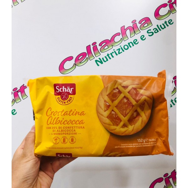 SCHAR CROSTATINE ALBICOCCA 4X38G