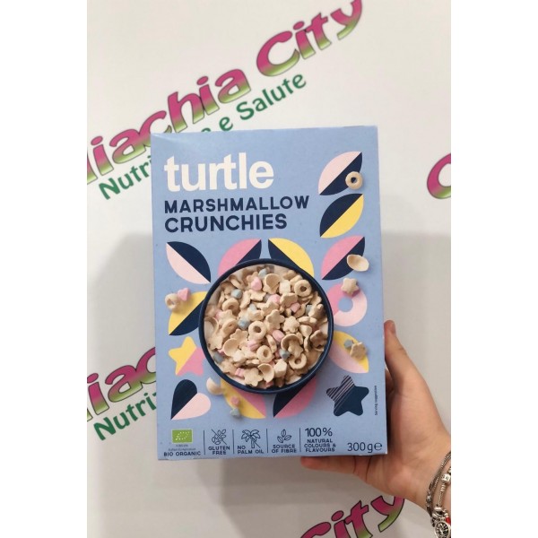 BIO ORGANIC TURTLE MARSHMALLOW CRUNCHIES 300G