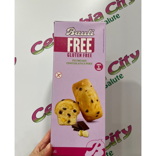 BAULI PLUMCAKE CIOCCOLATO E PERA 6X35G