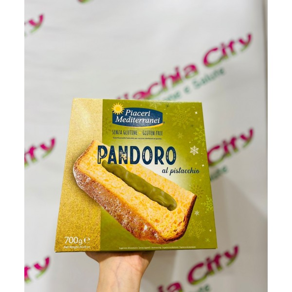 PIACERI MEDITERRANEI PANDORO AL PISTACCHIO  700G