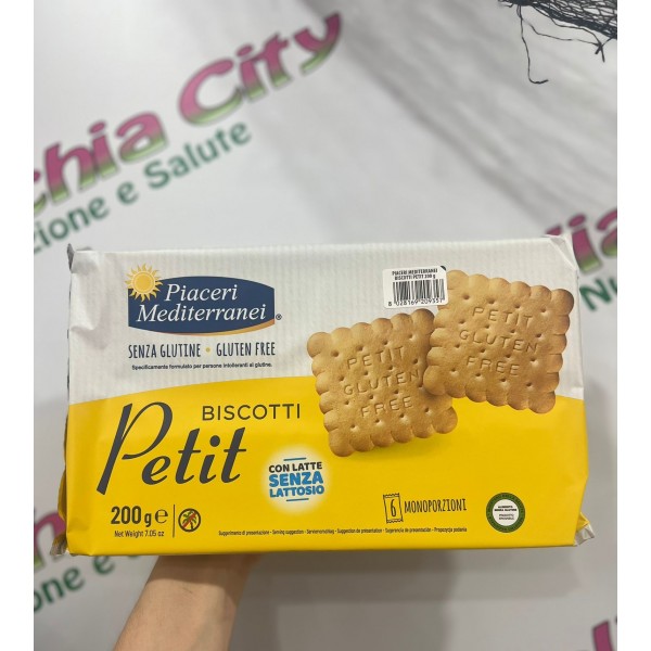 PIACERI MEDITERRANEI BISCOTTI PETIT 200G