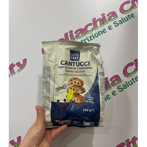 NUTRIFREE CANTUCCI AL CIOCCOLATO 240G