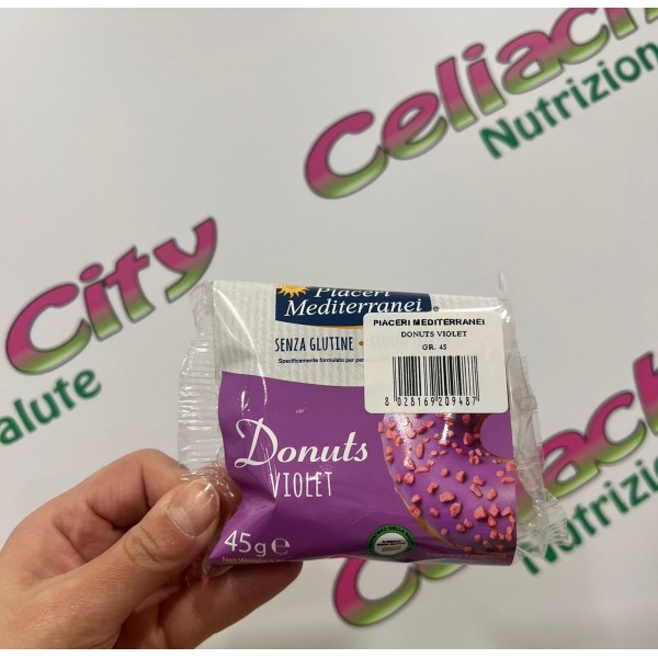 PIACERI MEDITERRANEI DONUTS VIOLET 45G