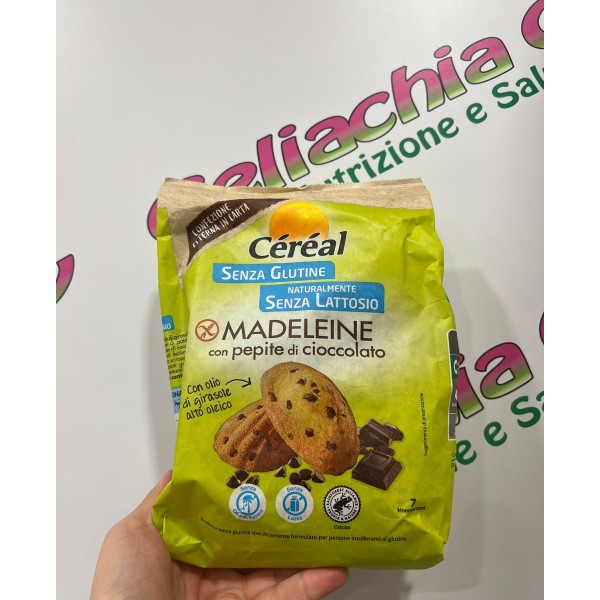 CEREAL MADELEINE CON PEPITE DI CIOCCOLATO
