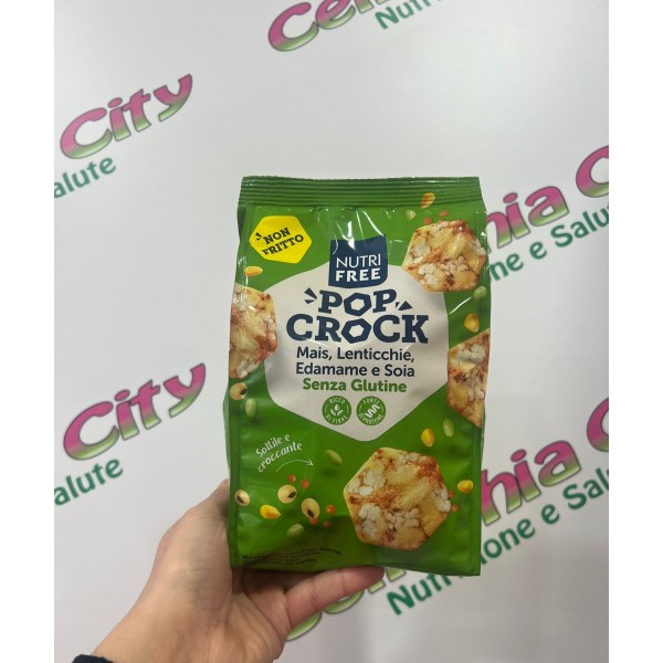 NUTRIFREE POP CROC MAIS,LENTICCHIE,EDAMAME E SOIA 60G