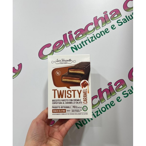 LUCA TOMASELLO TWISTY CARAMEL 4X35G