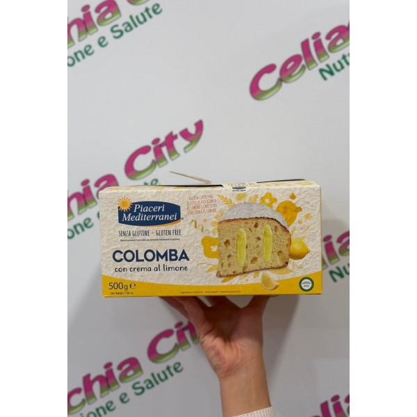 PIACERI MEDITERRANEI COLOMBA CON  CREMA AL LIMONE