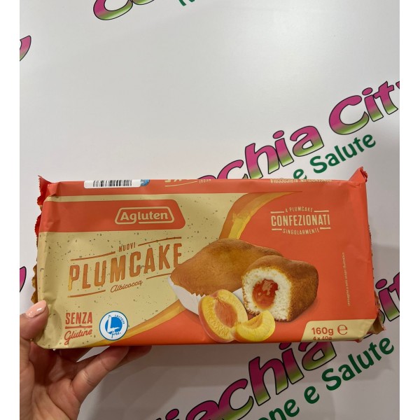 AGLUTEN PLUMCAKE ALBICOCCA 4X40G