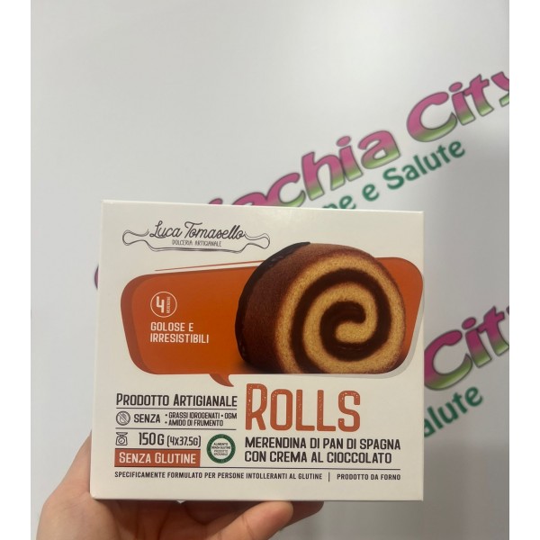 LUCA TOMASELLO PRODOTTO ARTIGIANALE ROLLS 4X37.5G