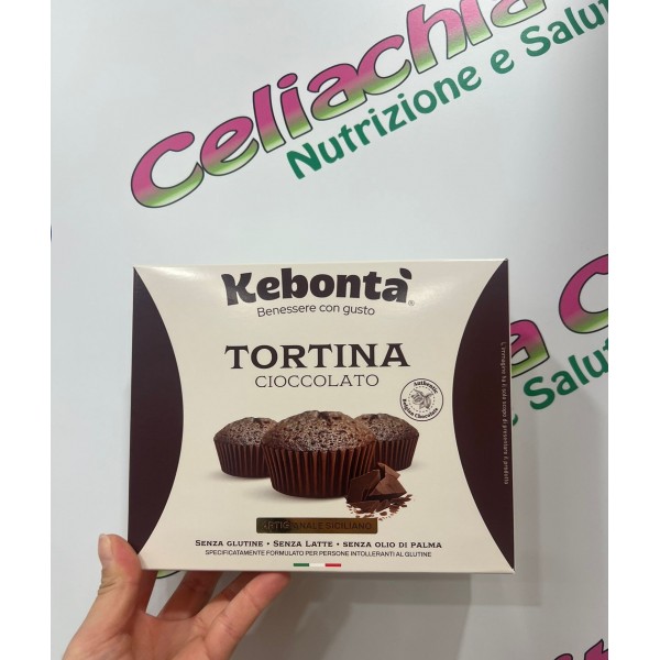 KEBONTA' TORTINA CIOCCOLATO 4X30G