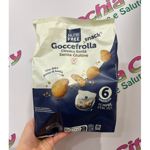 NUTRIFREE GOCCEFROLLA SNACK CLASSICO 240G
