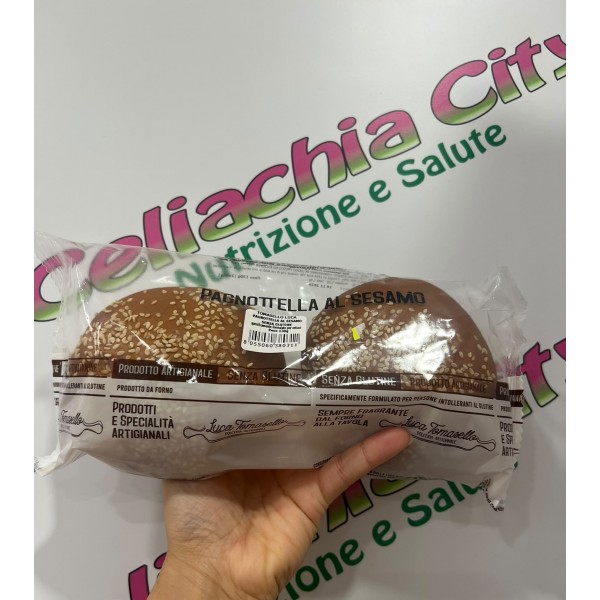 LUCA TOMASELLO PRODOTTI ARTIGIANALE PAGNOTELLA AL SESAMO 2X65G