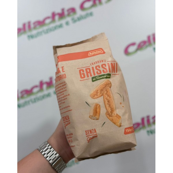 AGLUTEN GRISSNI AL ROSMARINO 150G
