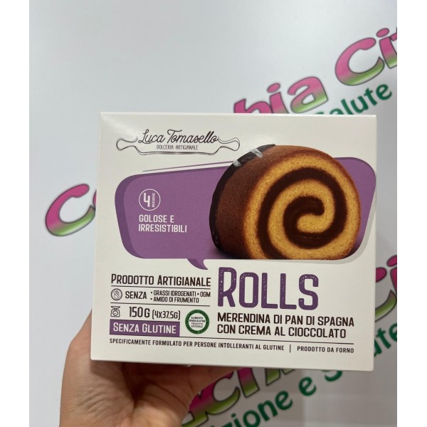 LUCA TOMASELLO PRODOTTO ARTIGIANALE ROLLS 4X37.5G