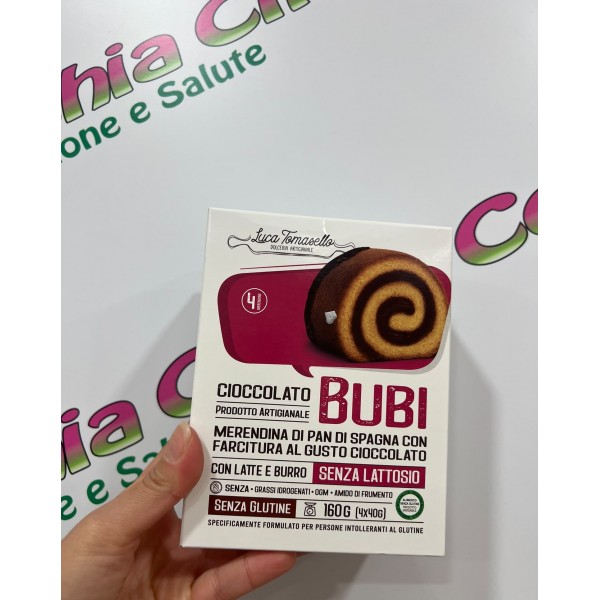 Luca Tomasello BUBI CIOCCOLATO Senza Lattosio 4X40G