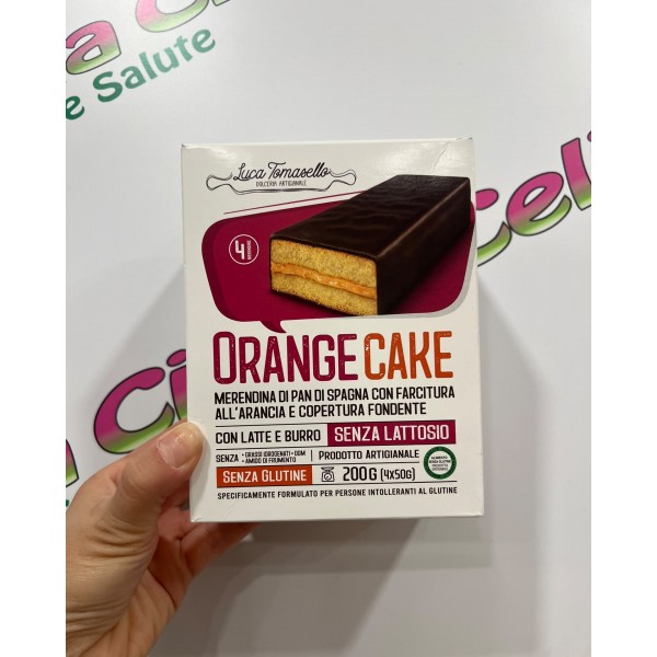 LUCA TOMASELLO ORANGE CAKE SENZA LATTOSIO 4X50G