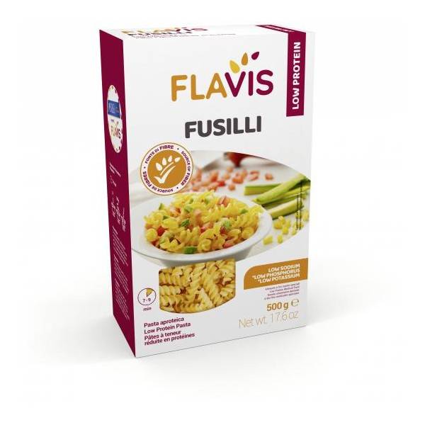 FLAVIS PASTA APROTEICA  FUSILLI 500G